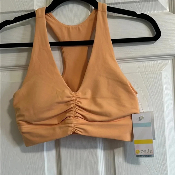 Zella Coral Beads Sports Bra Yoga + Studio Size Small NWT - Picture 3 of 9